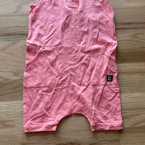 Rags- Pink Sleeveless Shorts Romper